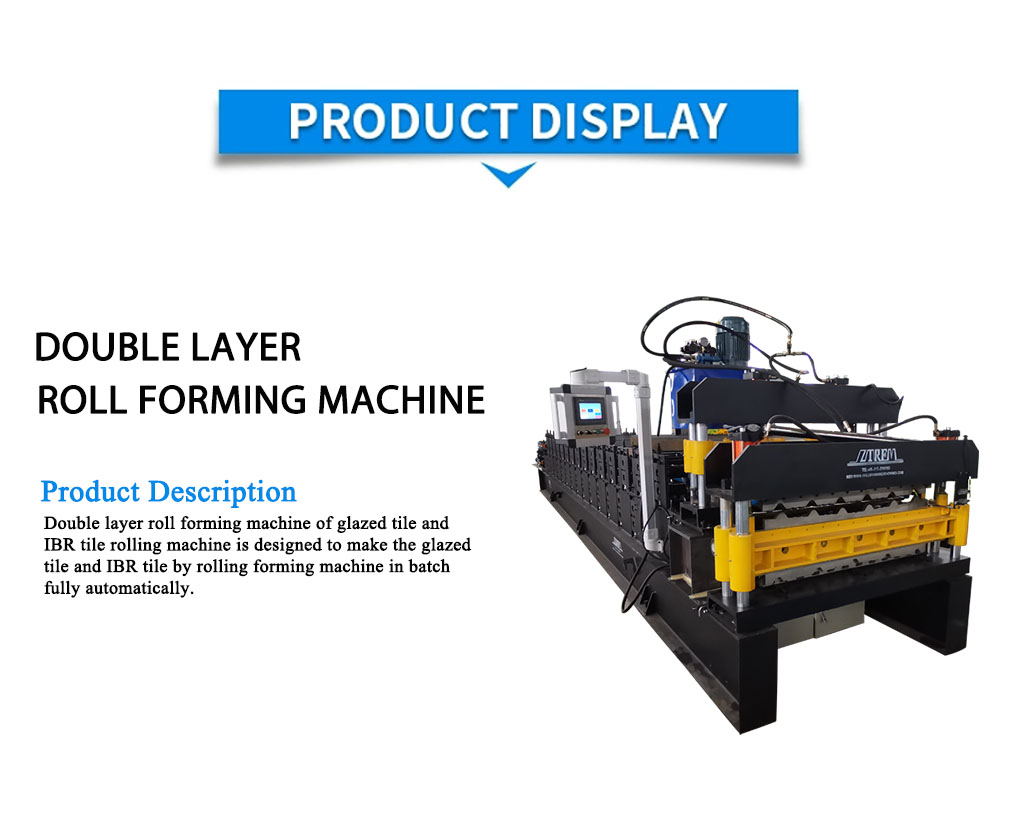 Double layer roll forming machine