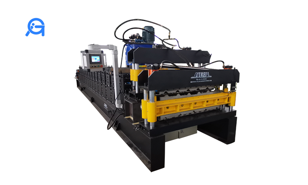 Double layer roll forming machine