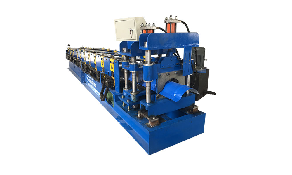 Ridge cap roll forming machine