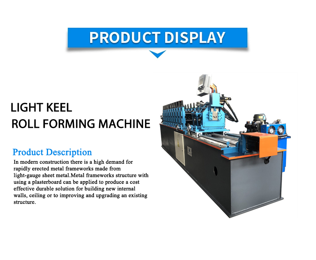 Steel Light Frame Keel Roll Forming Machine
