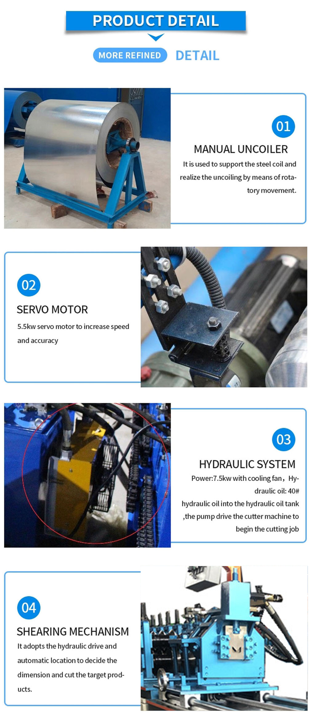 Steel Light Frame Keel Roll Forming Machine