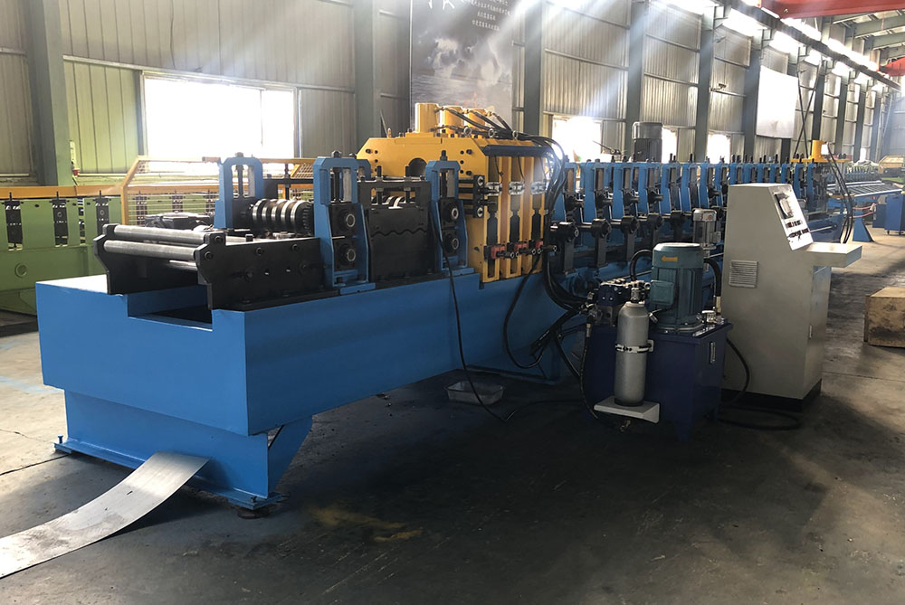 New C U Channel Interchangeable Roll Forming Machine will deliver to Thailand