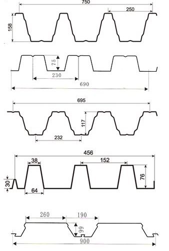 Steel Deck Roll Forming Machine