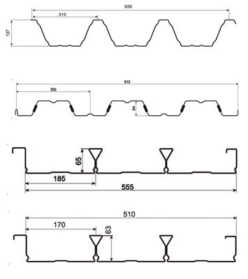 Steel Deck Roll Forming Machine