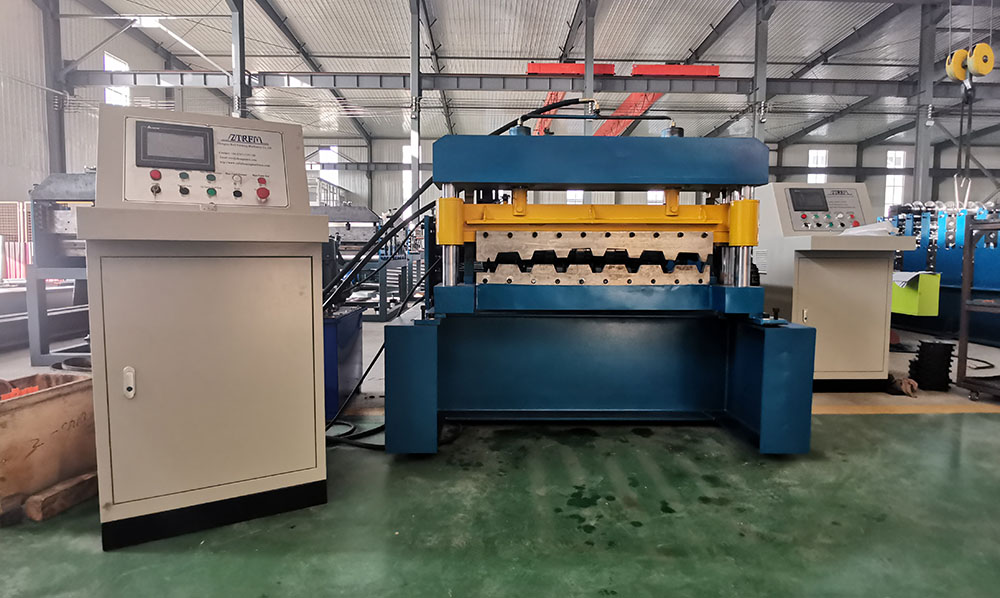 Steel Deck Roll Forming Machine