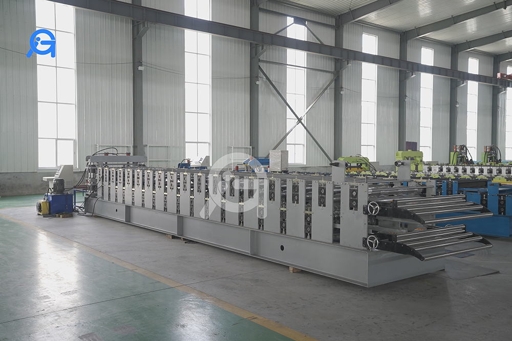 Roll forming machine sheet double deck
