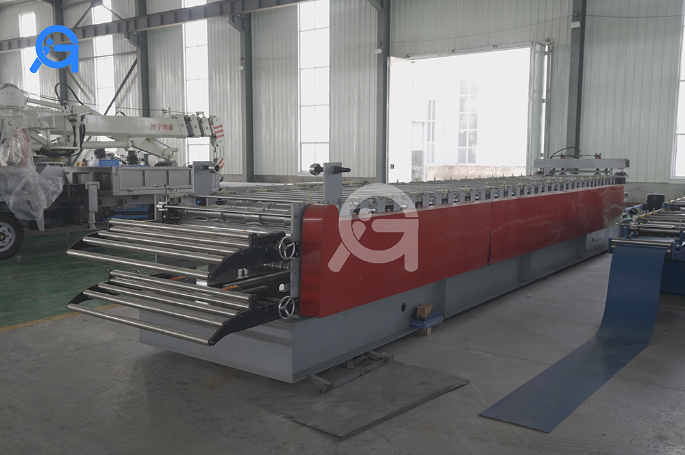 Roll forming machine sheet double deck