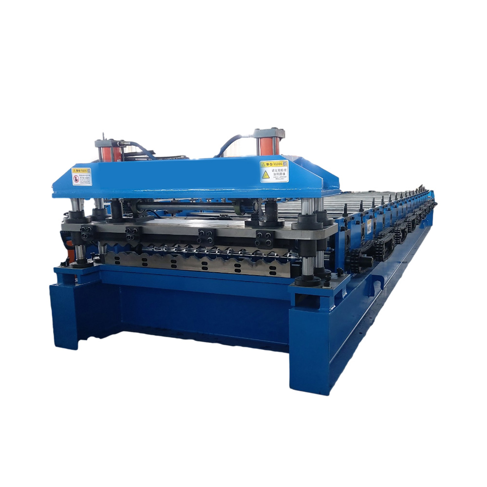 Metal wave panel steel sheet making machine