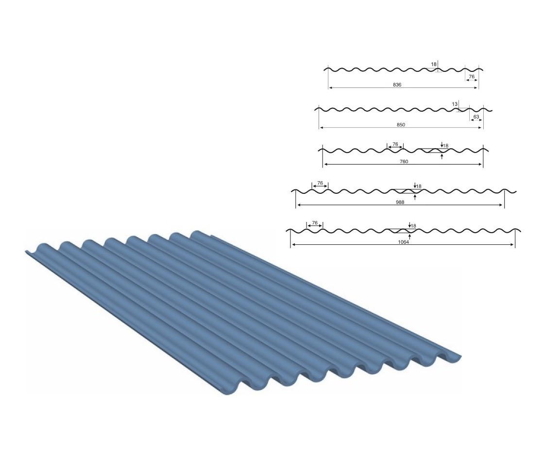 Metal wave panel steel sheet making machine