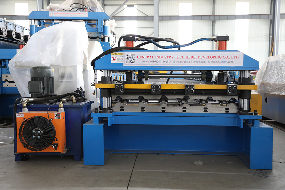 IBR roofing sheet making machine