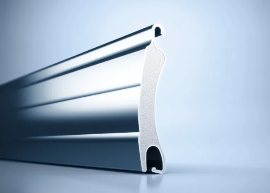METAL ROLL FORMER: PU rolling shutter slat production line