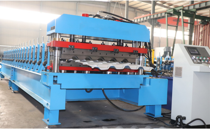 What is glazed step tile roll forming machine?