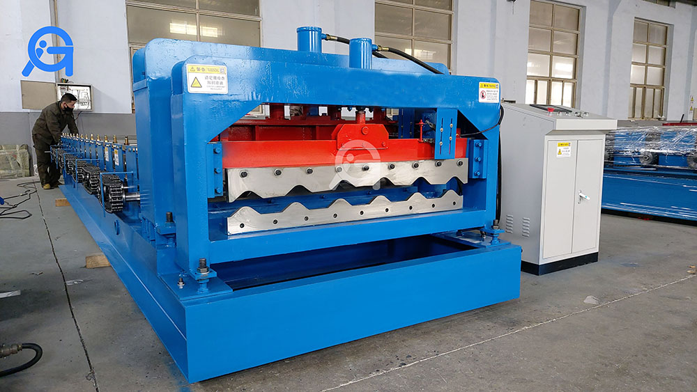 Glazed Roofing Tile Roll Forming Machine