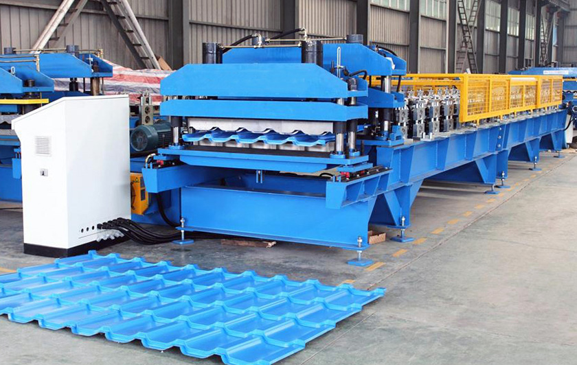 glazed tile roll forming machine