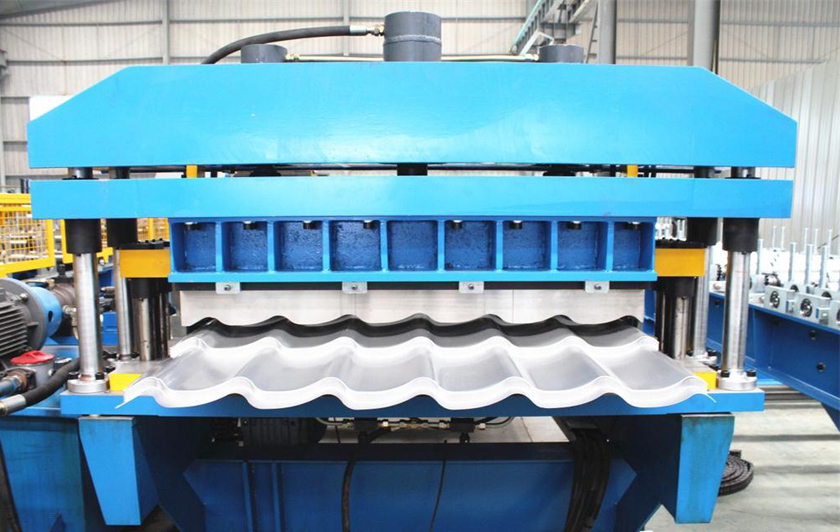 Glazed roofing tile roll forming equipment