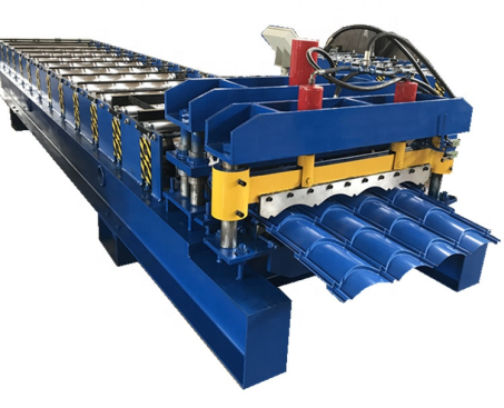 glazed roof tile roll forming machine