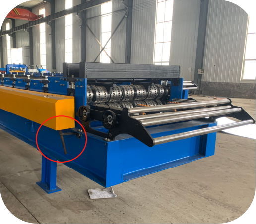 floor deck roll forming machine