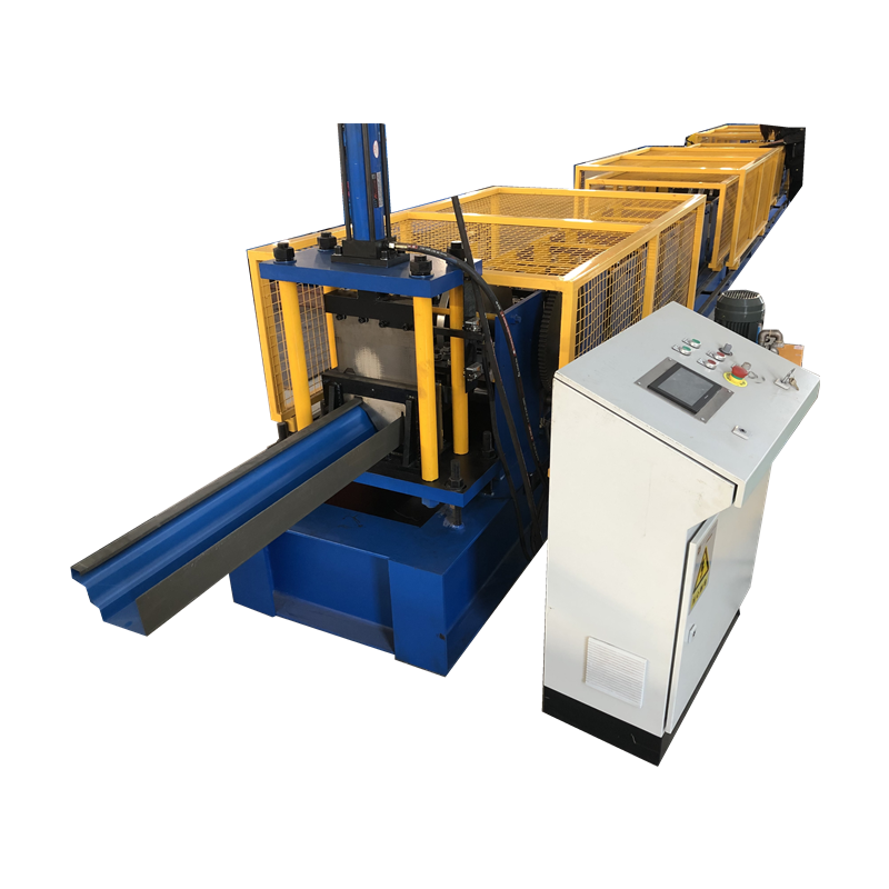 Rain gutter roll forming making machine Rain gutter roll forming making machine
