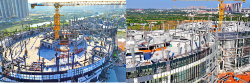 Application of purlins produced by purlin machine in steel structure building