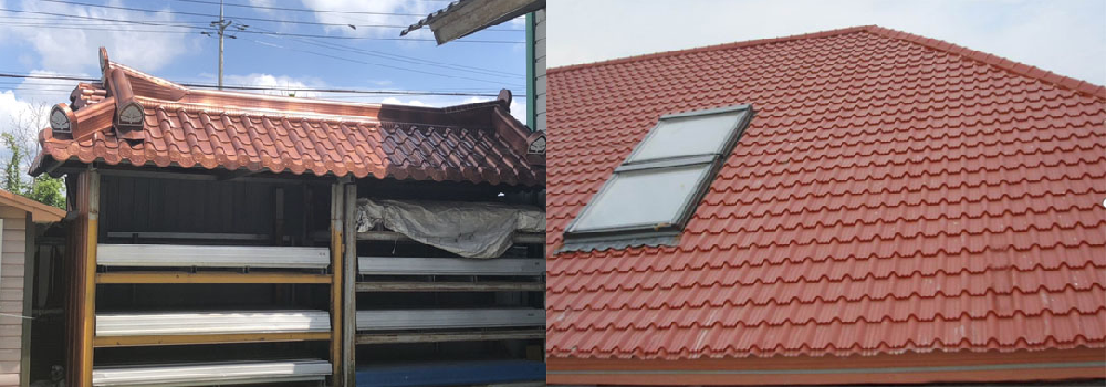 Roof Sheet Produced by Glazed Tile Forming Machine-A Combination of Tradition And Modernity