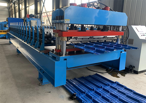 high speed glazed roof sheet forming machine